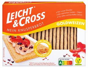 LEICHT & CROSS Knusperbrot, 125-g-Packg.