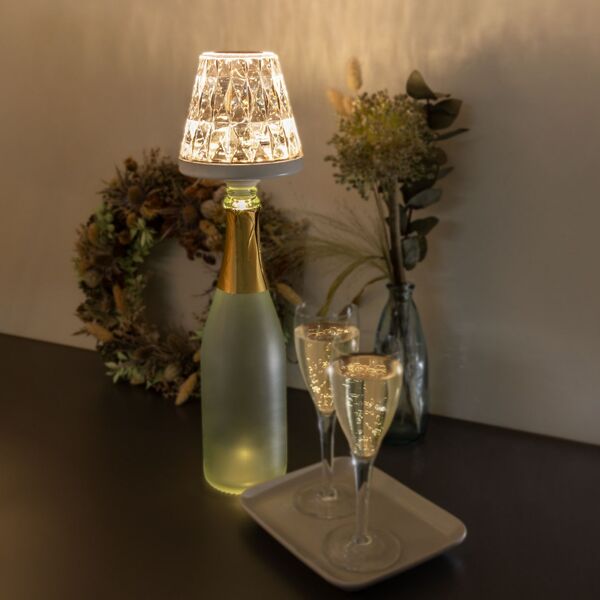 Bild 4 von Akku-LED-Flaschenleuchte »Lamprusco« Cristal