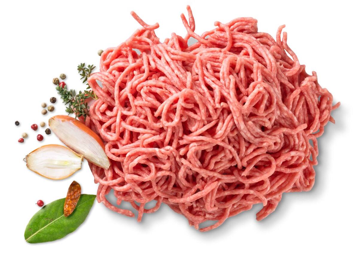 Bild 1 von K-WERTSCH&#196;TZE Hackfleisch gemischt von Schwein und Rind, kg