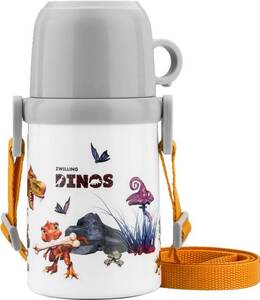 ZWILLING Thermoflasche mit Becher DINOS, Edelstahl