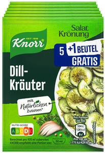 KNORR Salat-Kr&#246;nung, 6 Btl. = 48 - 54-Packg.