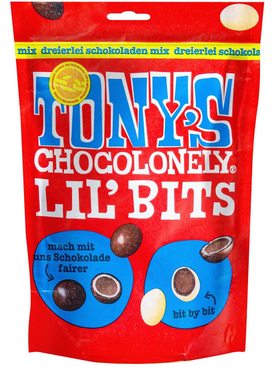 Bild 1 von TONY'S Chocolonely, 120-g-Beutel oder 180-g-Tafel