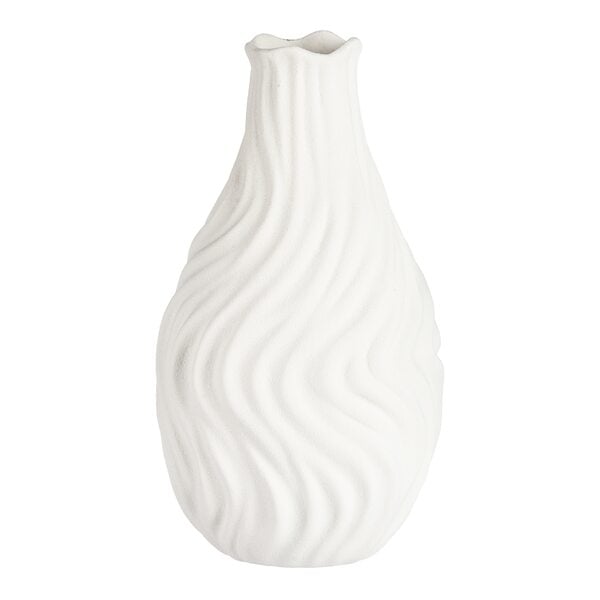 Bild 1 von Vase CURVES ca.12x22cm, weiss