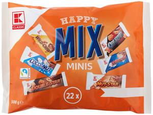 K-CLASSIC Happy Mix Minis, 22 St. = 500-g-Packg.