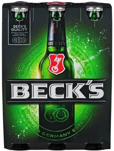 BECK'S Bier oder Biermischgetr&#228;nk, Packg. 6 x 0,33-l-Fl.