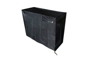 Tarrington House Schutzhülle für Grill, Polyester / Polyethylen (PE), 160 x 75 x 105 cm, wasserabweisend, schwarz