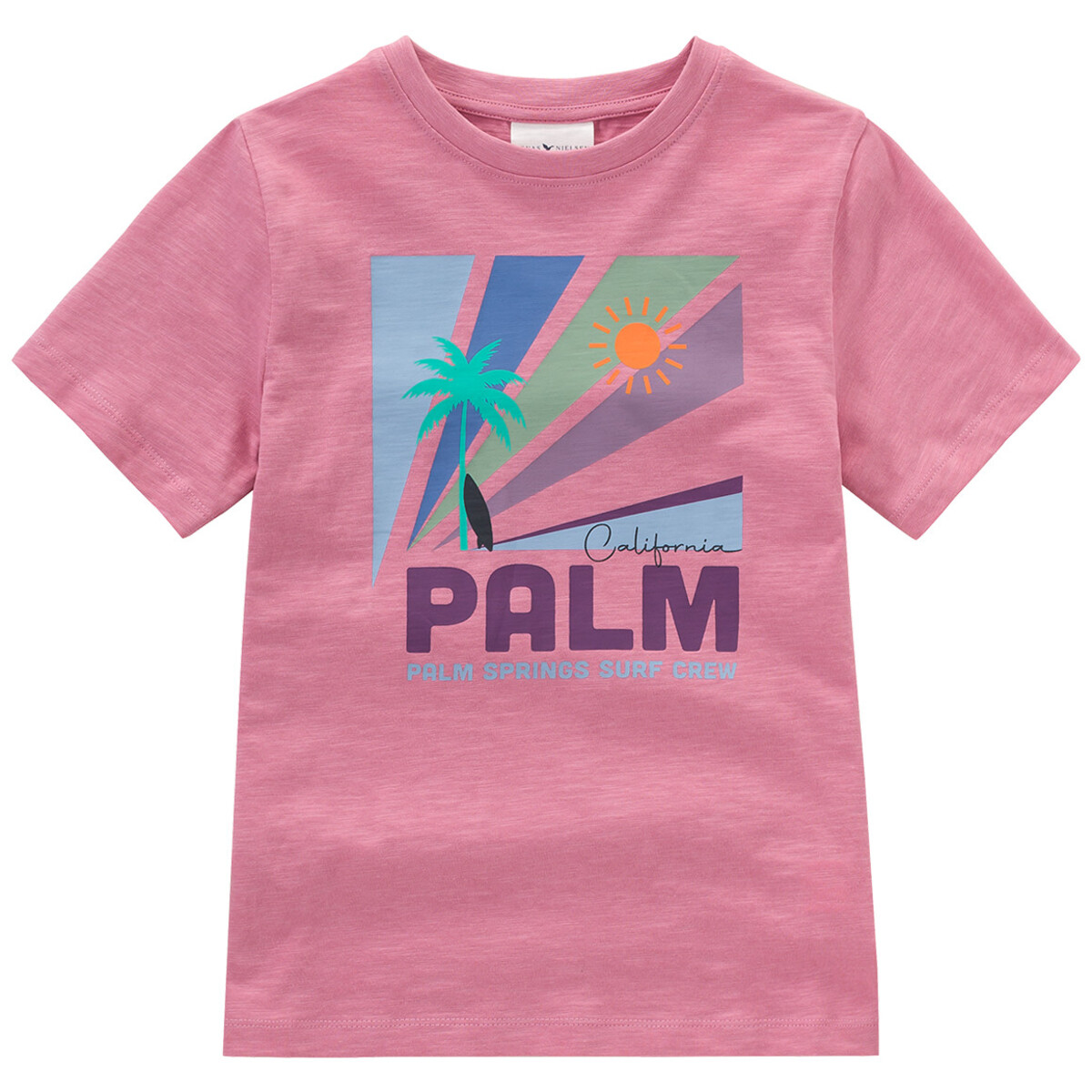 Bild 1 von Jungen T-Shirt mit großem Print DUNKELROSA