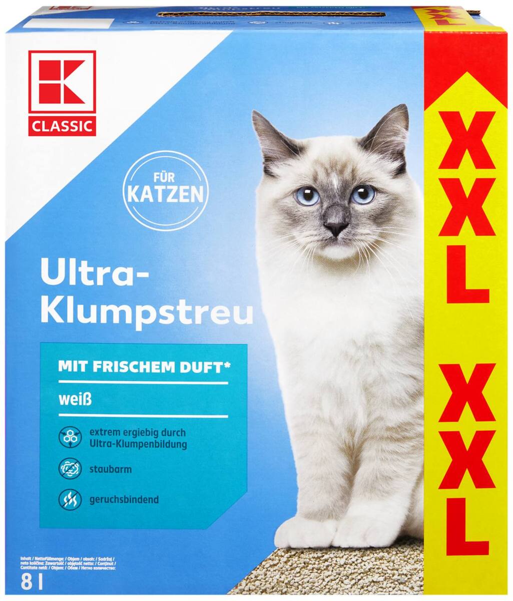 Bild 1 von K-CLASSIC Ultra-Klumpstreu, 8-l-Packg.