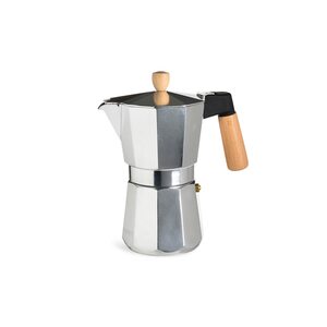 Espressomaker für 6 Tassen, silber