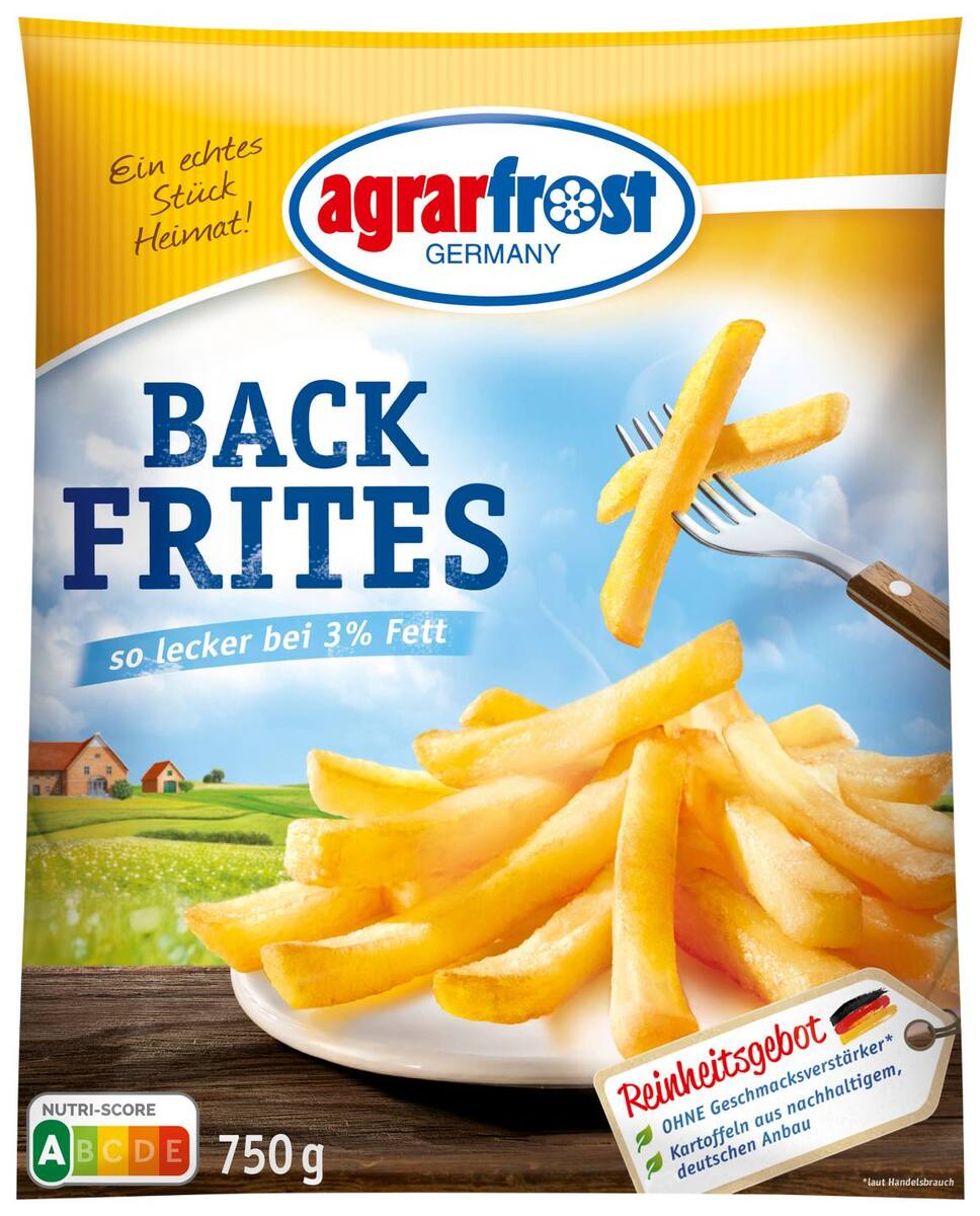Bild 1 von AGRARFROST Back-Frites, 750-g-Beutel