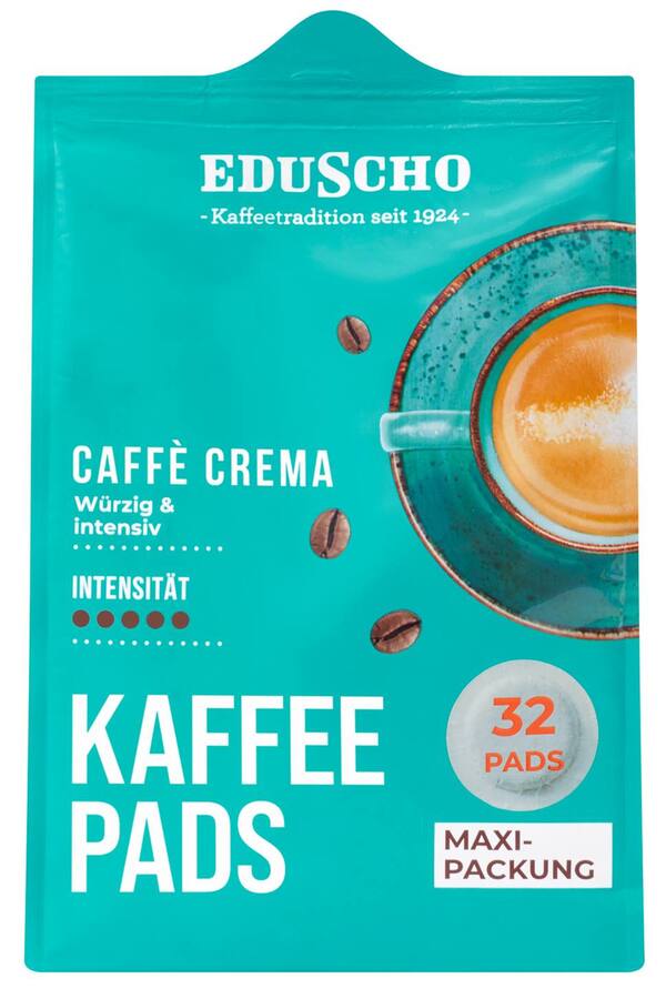 Bild 1 von EDUSCHO Kaffeepads, 32 St. = 208 - 217-g-Packg.