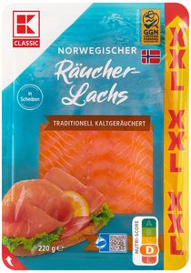 K-CLASSIC R&#228;ucherlachs, 220-g-Packg.