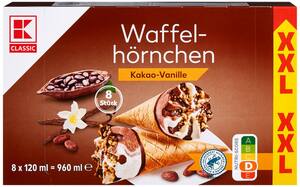 K-CLASSIC Waffelh&#246;rnchen, 8 St. = 960-ml-Packg.