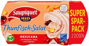 SAUPIQUET Thunfisch-Salat, 2 x 160-g-Dose