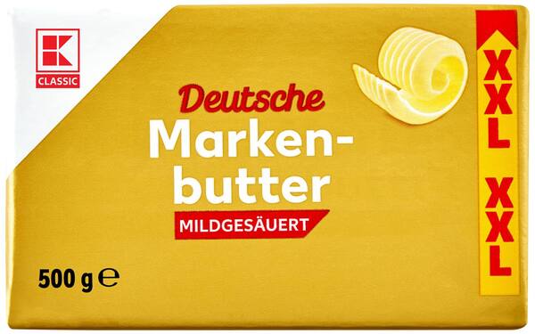 Bild 1 von K-CLASSIC Deutsche Markenbutter, 500-g-St&#252;ck