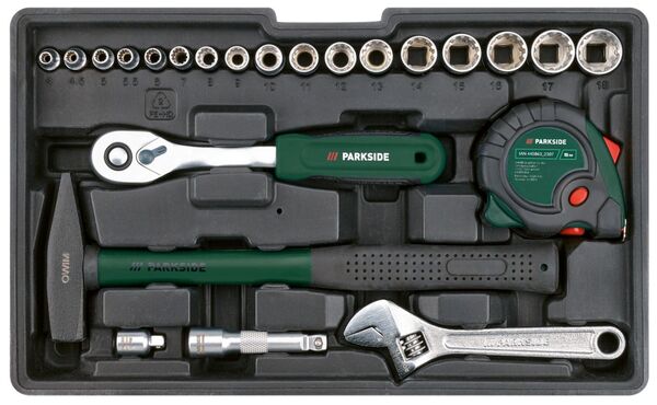 Bild 4 von PARKSIDE&#174; Werkzeugkoffer mit Akkuschrauber &#187;PWBM A1&#171;, 92-teilig