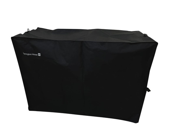 Bild 1 von Tarrington House Schutzhülle für Grill, Polyester / PVB, 160 x 75 x 105 cm, wasserabweisend, rechteckig, schwarz