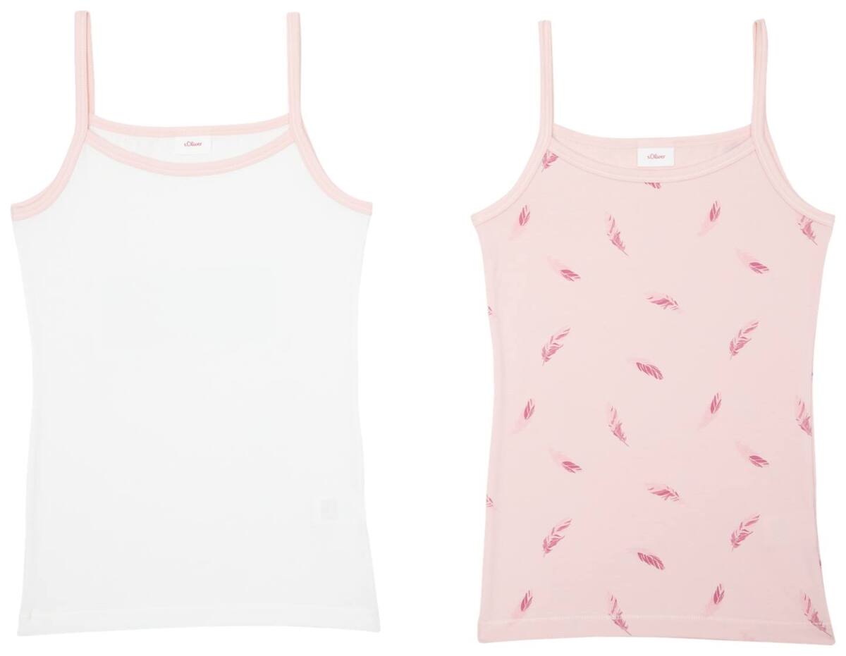 Bild 1 von S.OLIVER Kinder-Unterhemden, 2-St.-Packg.