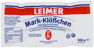 LEIMER Mark-Kl&#246;&#223;chen, 10 St. = 100-g-Packg.