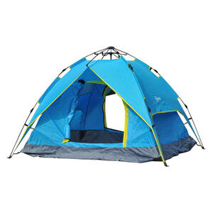 Outsunny Campingzelt blau Fiberglas B/H/L: ca. 200x135x200 cm