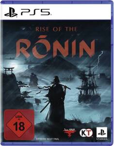 Gaming Rise of the Ronin. (PS5)