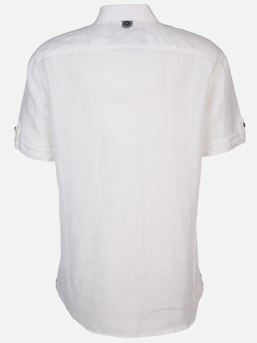 Bild 2 von Herren Leinenhemd mit Brusttasche
                 
                                                        Weiß