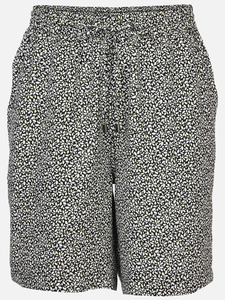 Damen Shorts mit Print
                 
                                                        Weiß