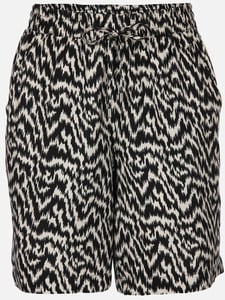 Damen Shorts mit Print
                 
                                                        Schwarz