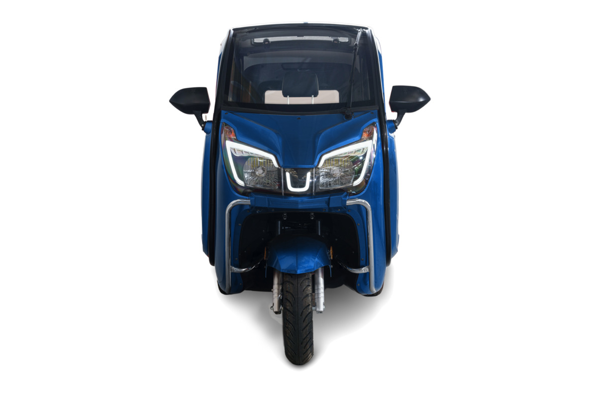 Bild 2 von Stormborn Y8 Kabinenroller - 2 kW, Blei-Gel-Akku, 25 o. 45 km/h, dunkelblaumetallic