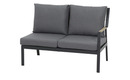 Bild 1 von Sofa, 2-Sitzer  Londra grau Maße (cm): B: 124,5 H: 87,5 T: 74 Garten