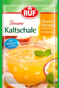 Kaltschale 'Pfirsich-Maracuja' 90 g