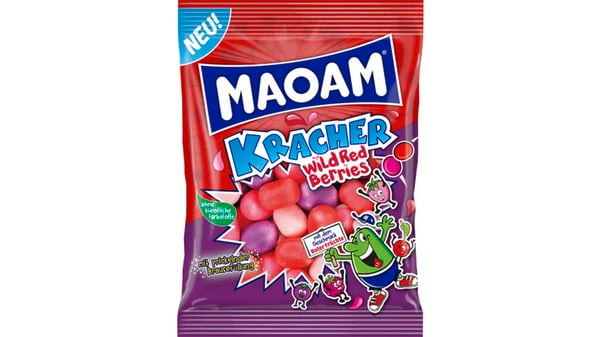 Bild 1 von Maoam Kracher Wild Red Berries Kaubonbon-Dragees