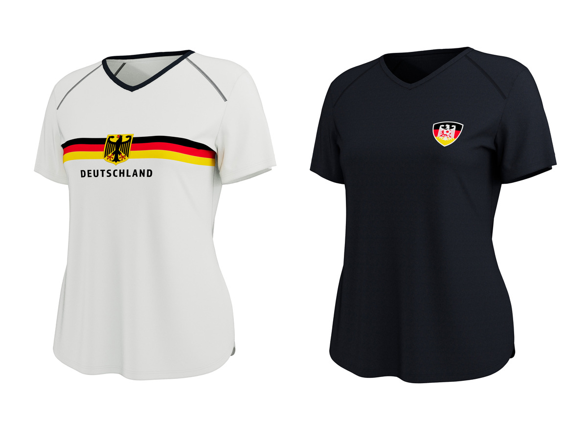 Bild 1 von CRIVIT Damen Trikot »UEFA EURO 2024« mit Rückenprint