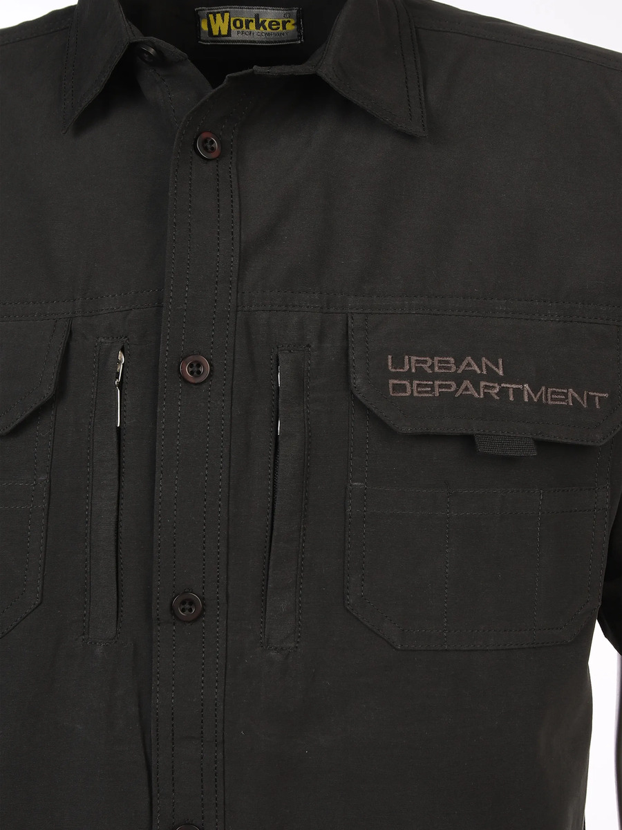 Bild 3 von Herren Arbeitshemd mit Taschen
                 
                                                        Schwarz