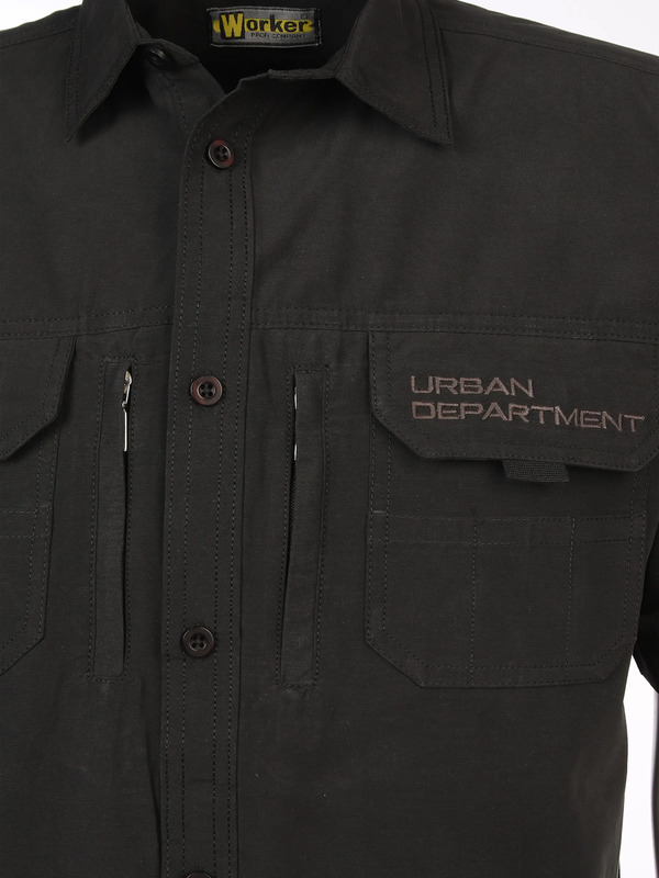 Bild 3 von Herren Arbeitshemd mit Taschen
                 
                                                        Schwarz