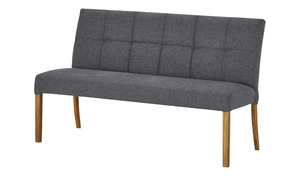 Woodford Esszimmerbank  mit Steppung Mako grau Maße (cm): B: 150 H: 89 T: 64 Bänke