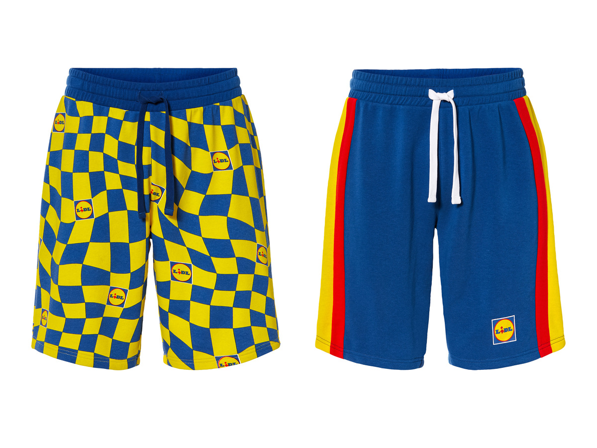 Bild 1 von LIVERGY® Herren Sweatshorts mit Lidl-Print