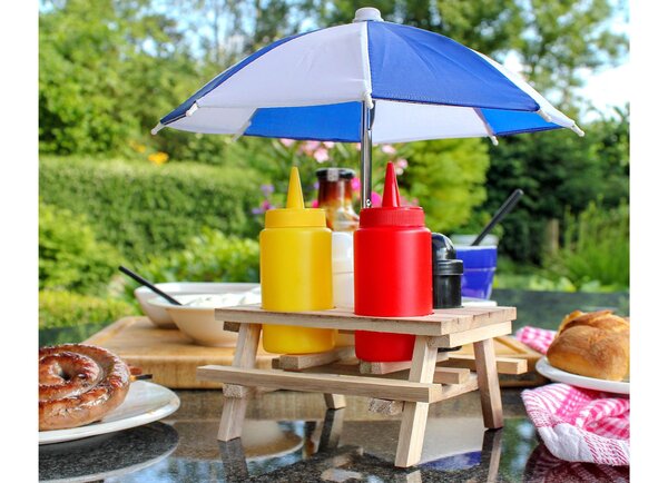 Bild 1 von Menage-Set im Picknicktischständer 6-teilig