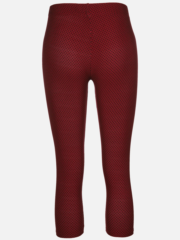 Bild 2 von Damen Capri Legings mit Alloverprint
                 
                                                        Rot