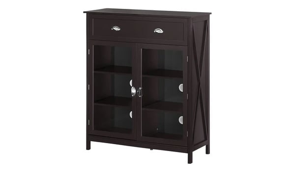 Bild 1 von Love it Wäscheschrank  Mosi schwarz Maße (cm): B: 100 H: 118 T: 40 Aktuelle Gutschein Aktion