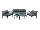 Bild 3 von Happy Home 5 tlg. Loungeset HGS67-DGR dunkelgrau