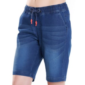 Jogg-Jeans Bermuda für Damen