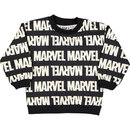 Bild 1 von Baby Sweater Marvel Lange Ärmel, Schwarz, 80