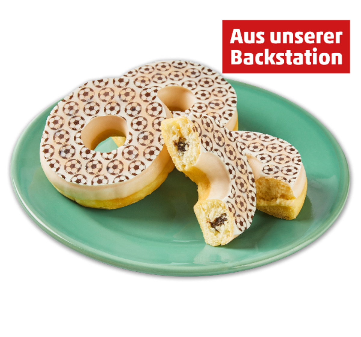 Bild 1 von BÄCKERKRÖNUNG Fußball Donut