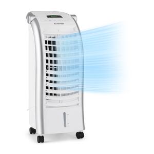 Klarstein Maxfresh Ventilator Luftkühler Luftbefeuchter 4-in-1-Funktion Oszillation 6L-Wassertank 55W Timer-Funktion... Weiß