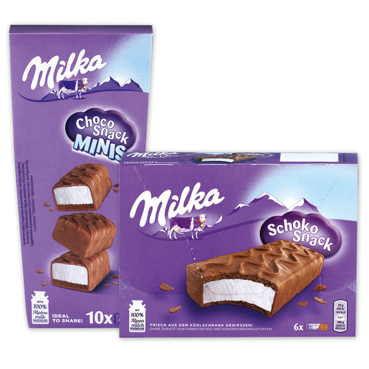 Bild 1 von Milka Schoko Snack / Choco Snack Minis