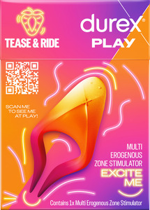 Durex Tease & Ride Multi Erogenous Zone Stimulator