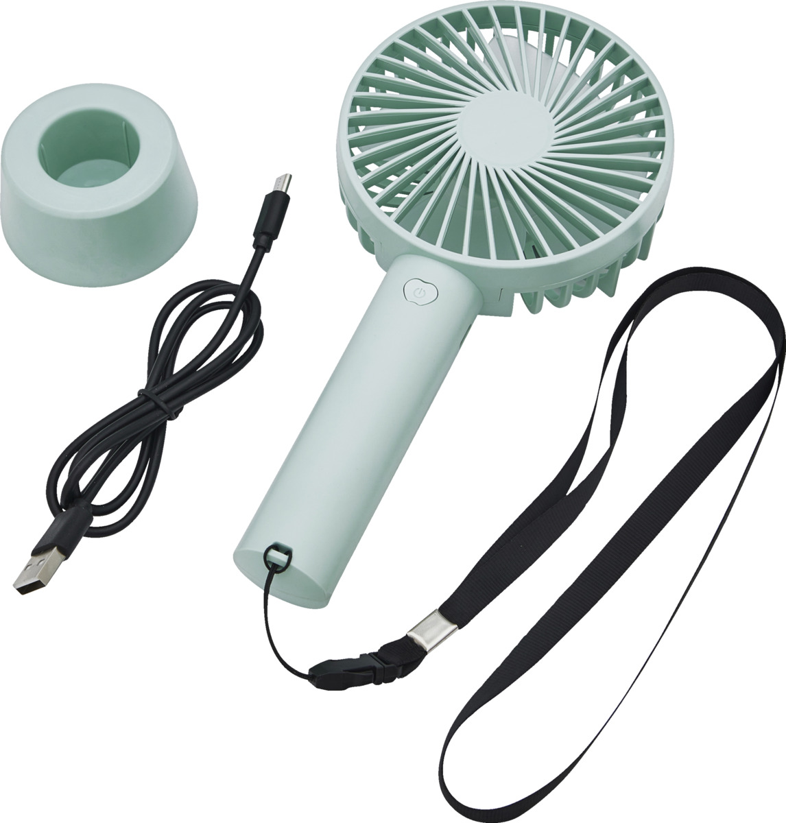 Bild 1 von IDEENWELT Akku-Handventilator blau