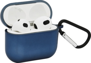 IDEENWELT Silikonhülle für Apple AirPods 3. Gen. blau