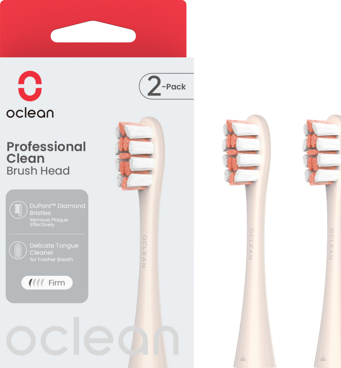 Bild 1 von Oclean Professional Clean Bürstenköpfe, 2er Set, Gold